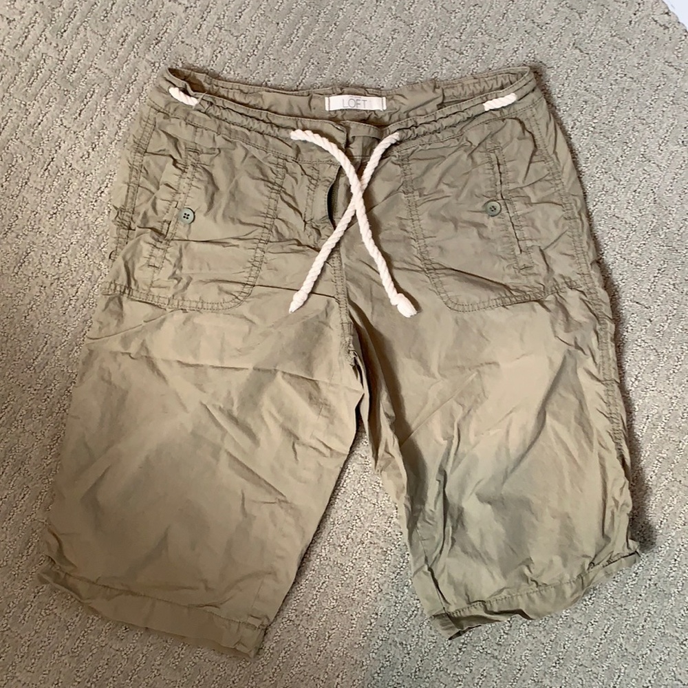 Lightweight LOFT 4 shorts with rope tie